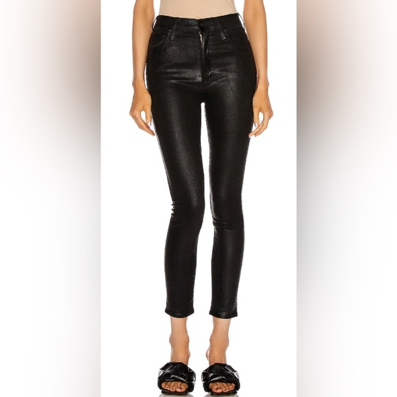 Mother Denim The Swooner Ankle in Wet Paint - Size 27 - Picture 1 of 4